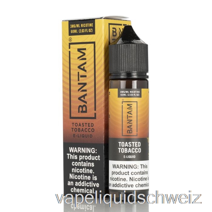Gerösteter Tabak - Bantam Vape - 60 Ml 0 Mg Vape Schweiz